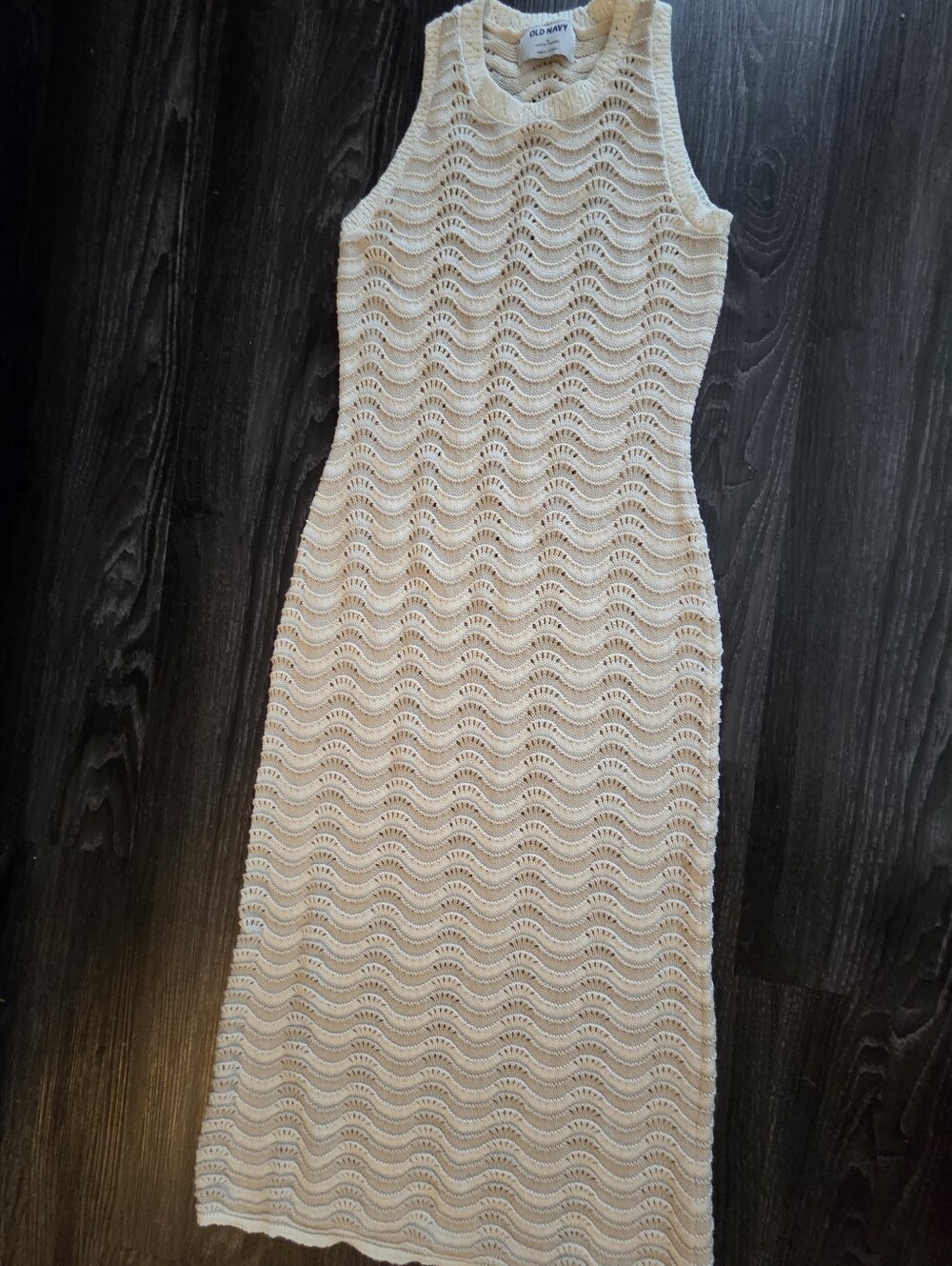 Old Navy White Maxi Dress